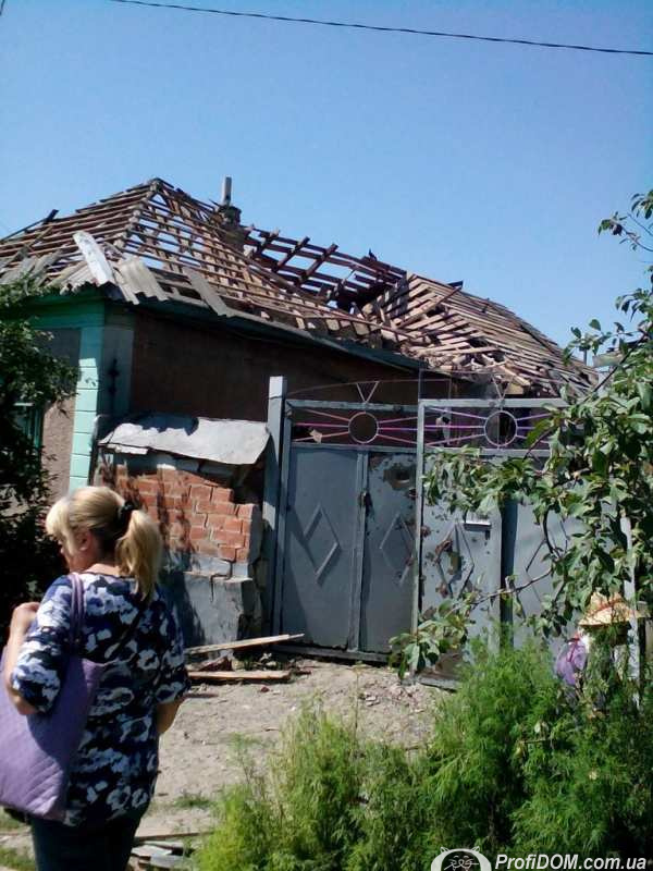 Все разрушения Луганска_341