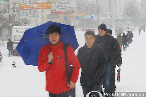 Киевский снежный апокалипсис