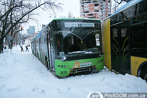 Киевский снежный апокалипсис