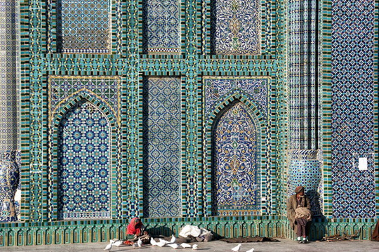 Чудеса архитектуры: Голубая мечеть в Афганистане