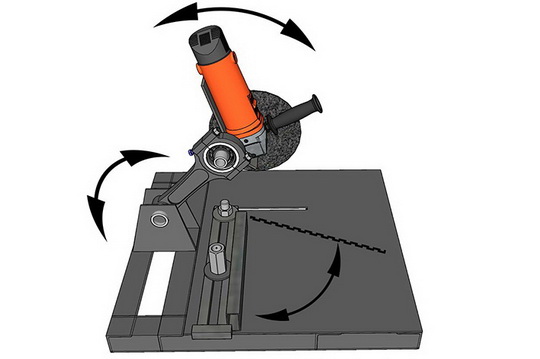 Как сделать отрезной станок из болгарки