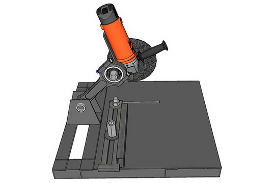 Как сделать отрезной станок из болгарки