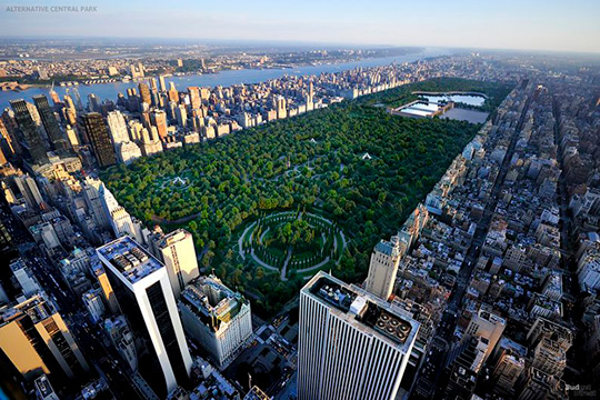 Как мог выглядеть Центральный парк Нью-Йорка