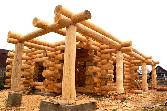 Как построить деревянный дом