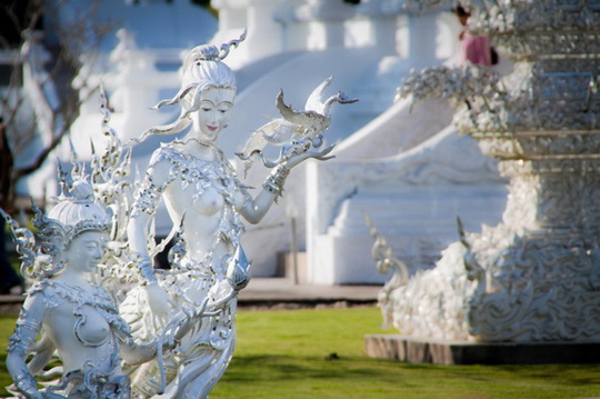 Чудеса архитектуры Тайланда: Белый Храм Ват Ронг Кхун
