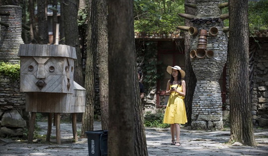 Китайский скульптор 20 лет создаёт парк-утопию по мотивам творчества Антонио Гауди