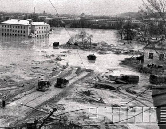 История киевских наводнений: как снесло Куреневку