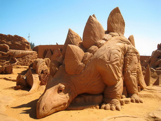 Самые красивые скульптуры из песка