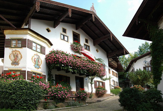 Расписные дома Баварии