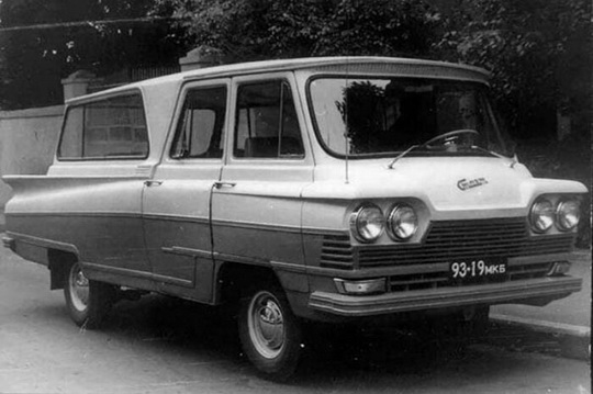 В Украине был создан самый футуристичный микроавтобус в СССР