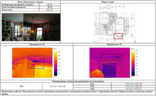 Как обследовать дом тепловизором