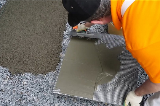 Как сделать садовую дорожку из дренажного бетона
