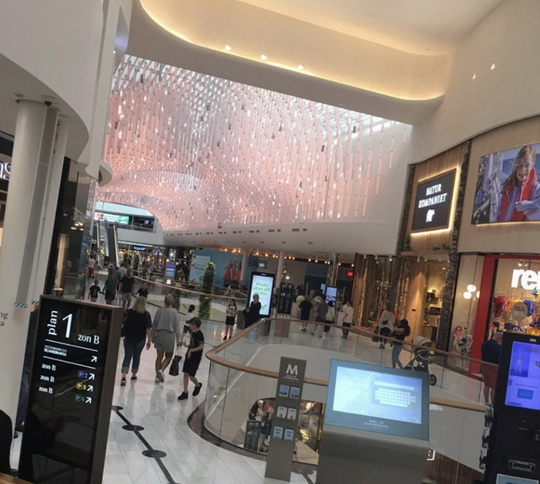 Крупнейший скандинавский ТРЦ Mall of Scandinavia