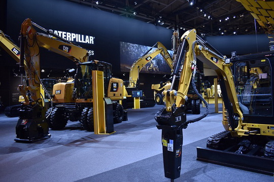 Что показал Caterpillar на выставке BAUMA 2019