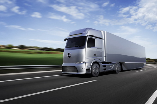 Mercedes-Benz официально представил грузовик, работающий на водороде