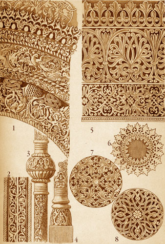 Детали деревянных царских врат