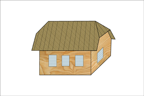 Классификация крыш. Полувалоьмовые крыши