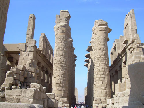Колонны в архитектуре Древнего Египта