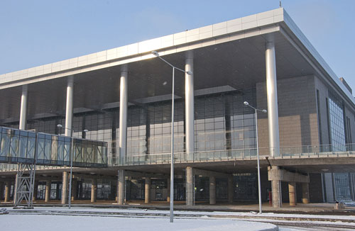 Завершено строительство терминала Донецкого аэропорта