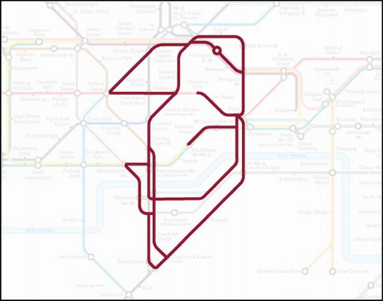 Курьезы: животные, которые «живут» на схеме Лондонского метро