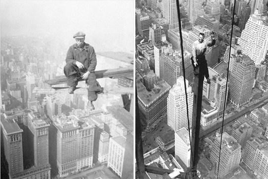Самые невероятные фотографии со строительства нью-йоркских небоскребов