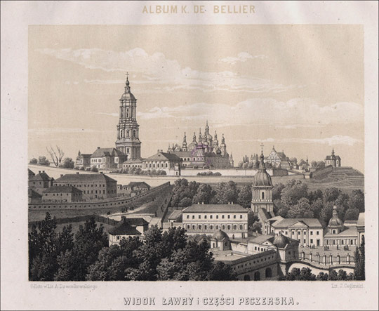 Киев на польских гравюрах 19-го века