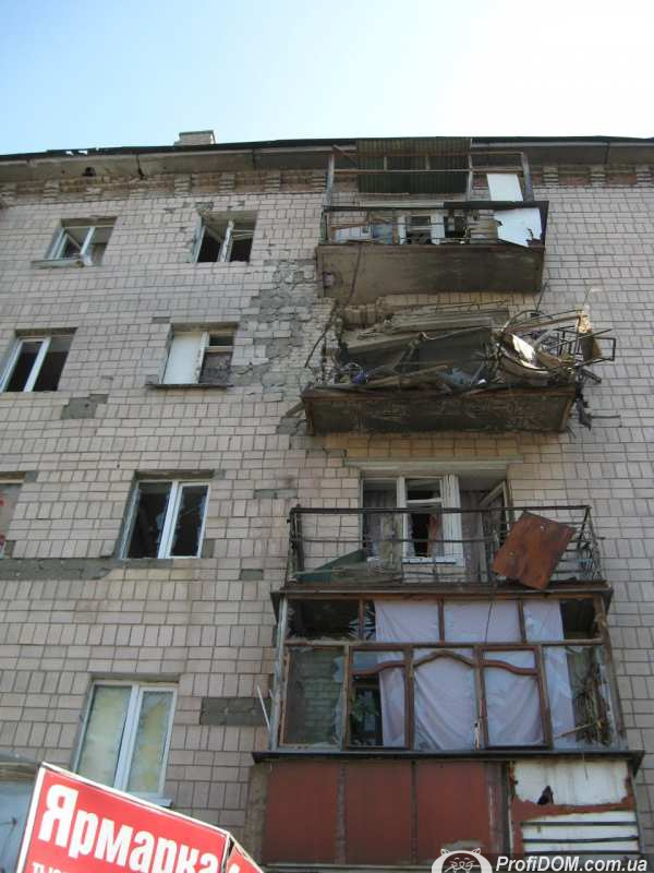Все разрушения Луганска_577