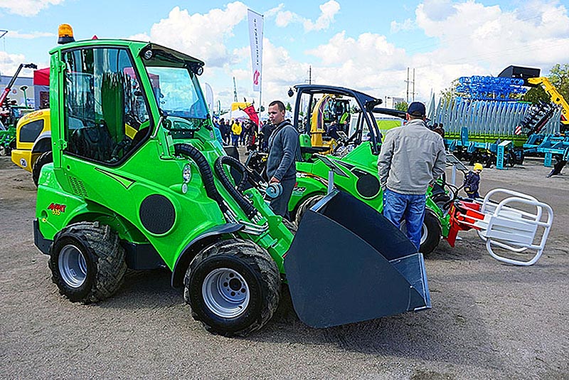 Строительная техника на выставке AgroExpo-2018