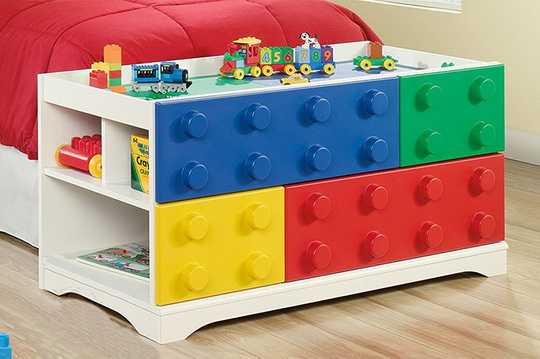 Как оформить детскую комнату в стиле Lego