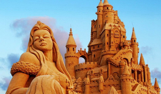 Самые красивые скульптуры из песка