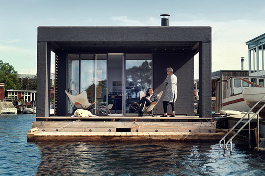 Самые красивые плавучие дачи