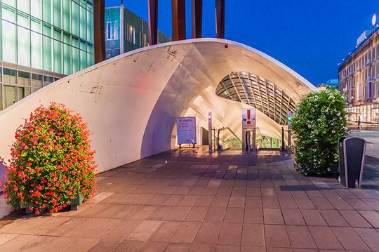 Подземные велопаркинги