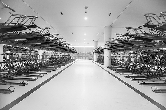 Подземные велопаркинги
