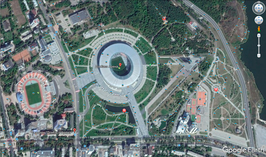Как выглядит сегодня «Донбасс-Арена», через 2 года после захвата боевиками. Фото