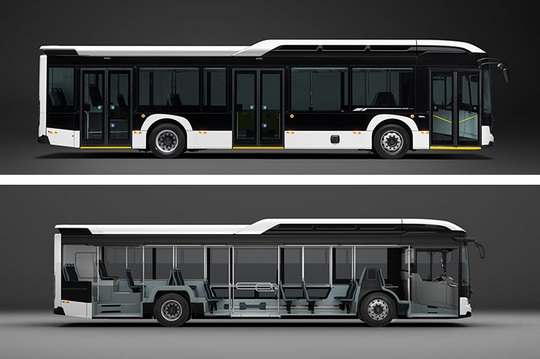 Электрический автобус Scania Citywide BEV