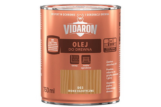 Олії для деревини ТМ VIDARON