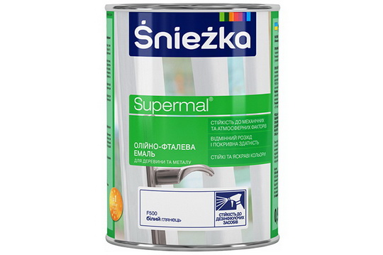 Śnieżka Supermal® Олійно-фталева емаль