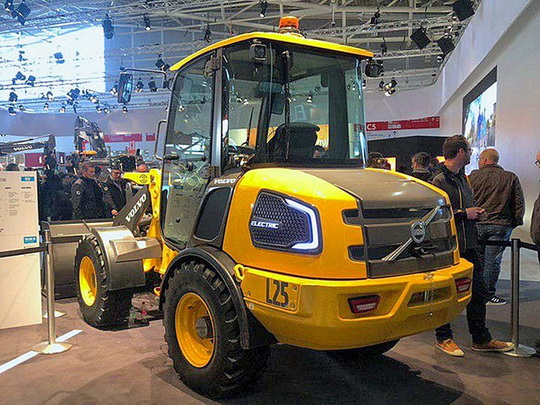 Volvo CE представил на Вauma инновационную технику