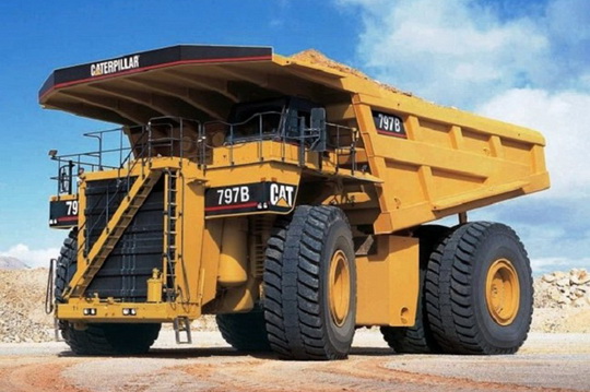 Беспилотные самосвалы Caterpillar