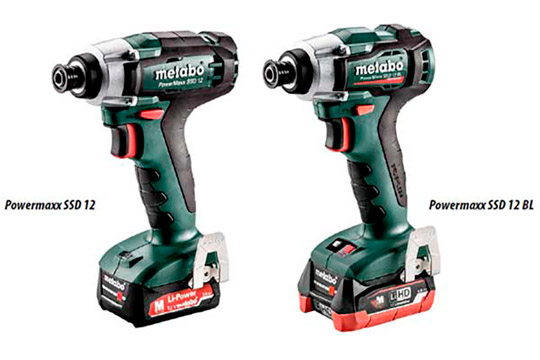 Аккумуляторные инструменты Metabo 12 Вольт