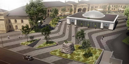 Как будет выглядеть Арсенальная площадь в Киеве после реконструкции