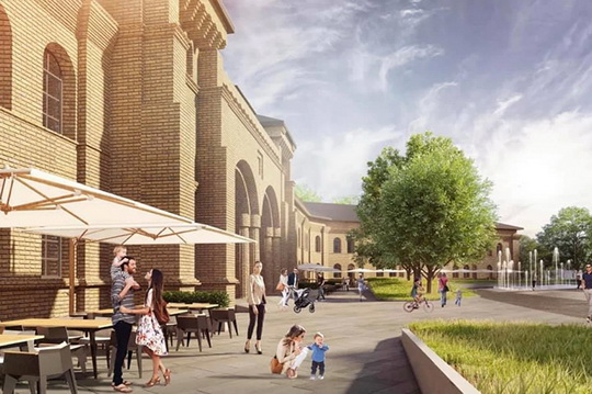 Как будет выглядеть Арсенальная площадь в Киеве после реконструкции