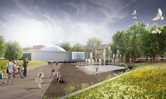 Как будет выглядеть Арсенальная площадь в Киеве после реконструкции