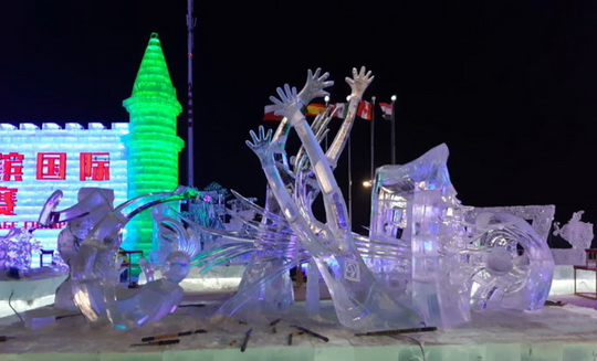 Фестиваль ледовых скульптур в Харбине-2020