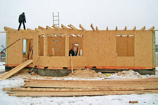 Строительство дома по канадской технологии. Видео