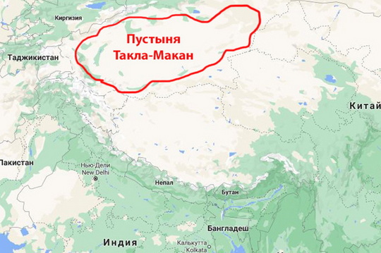 Китай построил самую длинную дорогу через огромную пустыню