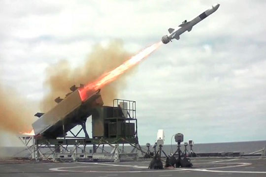 Черноморский флот РФ испугался американских противокорабельные ракет Harpoon