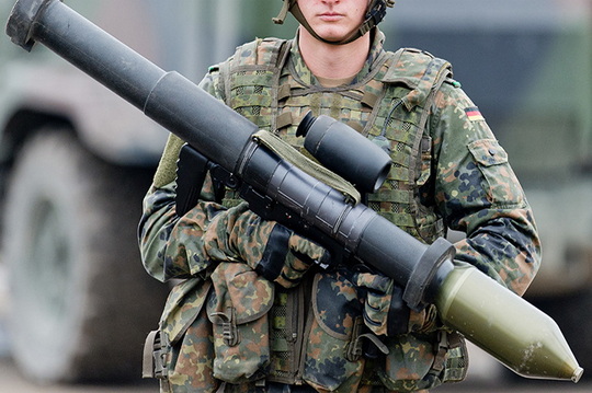 Немецкий гранатомет MATADOR поступил на вооружение в украинскую армию