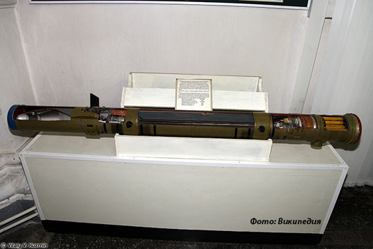 Противотанковый ракетный комплекс «Штурм» со сверхзвуковыми ракетами