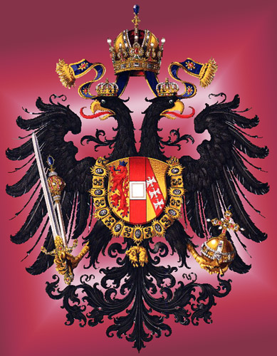 Малый герб Австрийской империи 1815 год